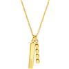 JOOP! Collana da donna in acciaio inossidabile, 50+5 cm, oro, in confezione regalo per gioielli, 2035878, Barre