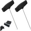 Wjelet 2 ganci estensibili per tachimetro per Mercedes W124, SL R107/R129, Roadster W107, Coupe W114/W115, set di attrezzi adatti per la rimozione di cluster, rimozione del tachimetro
