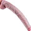 Umania Dildo gigante realistico in silicone da 42 cm, extra lungo e spesso con ventosa potente, pene XXXL, per massaggio del clitoride, vaginale e del punto G, stimolatore di pene largo per uomini e donne