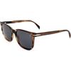 DAVID BECKHAM DB 1076/S Occhiali d'a sole da uomo Marrone Rigato