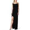 Pinko CAPENA Abito Interlock Crepe Vestito da Sera, Z99_Nero Limousine, S Donna