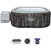 Bestway Piscina Fuori Terra Idromassaggio Gonfiabile da Esterno Lay-Z-Spa Piscina per Giardino Ø 180x71h cm - 60093 Majorca HydroJet Pro