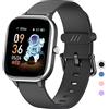 HENGTO Fitness Tracker Attività Bambini IP68 Impermeabile Smartwatch con Monitor di Frequenza, Orologio Fitness, Orologio per Bambini, Regali di Compleanno per Ragazzi e Ragazze 6-16 Anni
