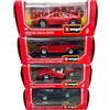 BBurago Set Modellini Auto Bburago 1:24 Ferrari Lamborghini Porsche Vintage Anni '80 '90 - Nuovi in Scatola