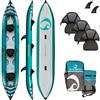 SPINERA Kayak SPINERA HYBRIS 475 - kayak gonfiabile 3 posti - opzione: set base