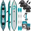 SPINERA Kayak SPINERA HYBRIS 475 - kayak gonfiabile 3 posti - opzione: 2 pagaie + pompa