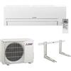 MITSUBISHI ELECTRIC - CLIMATIZZATORE CONDIZIONATORE INVERTER CLASSE A++ BTU 12000 MSZ-HR35VF GAS R32 + STAFFE FISCHER