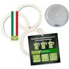 Harren24 Filtro e 3 guarnizioni per caffettiera espresso compatibili con bialetti per 2 tazze, diametro esterno 57 mm, 5,7 cm, diametro interno 49 mm, 4,9 cm, guarnizione di ricambio, guarnizione