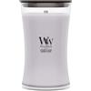 WoodWick Candela profumata Hourglass grande con stoppino crepitante | Lavender & Cedar | Durata della fragranza: fino a 130 ore