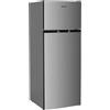 Indesit I55T0412S Frigorifero Doppia Porta Libera installazione - Capacità 206 Litri - Classe E - Statico - Acciaio Inox