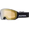 ALPINA Unisex - Adulti, NAKISKA Q-LITE Occhiali da sci, black, One Size