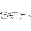OAKLEY 0OX3227 Occhiali, Nero (Satin Black), 55 Unisex-Adulto