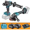 Makita Kit Trapano avvitatore e smerigliatrice Makita® DK0124G201
