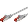 GOOBAY Cavo di rete Patch in CCA Cat. 6 Grigio S/FTP 1m