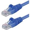 Intellinet Cavo di rete Patch in CCA Cat. 6 Blu UTP 1m
