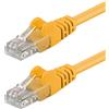 Intellinet Cavo di rete Patch in rame Cat. 6 Giallo UTP 0,5m