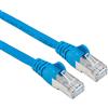 Intellinet Cavo di rete Patch in rame Cat. 7 Plug RJ45 6A Blu S/FTP LSZH 1m