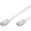 Intellinet Cavo di rete Patch piatto in rame Cat. 6 Bianco UTP 0,5m
