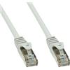 Techly Professional Cavo di rete Patch in rame Cat. 6 Bianco SFTP LSZH 1m
