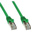 Techly Professional Cavo di rete Patch in rame Cat. 6 Verde SFTP LSZH 1m
