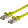 Techly Professional Cavo di rete Patch in rame Cat. 6A Giallo SFTP LSZH 2m
