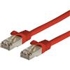 Techly Professional Cavo di rete Patch in rame Cat. 6A Rosso SFTP LSZH 2m