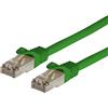 Techly Professional Cavo di rete Patch in rame Cat. 6A Verde SFTP LSZH 2m