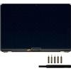 FTDLCD® Display LCD da 13,6 pollici a LED LCD Screen Retina, per Apple MacBook Air M2 A2681 2022 EMC 4074 (grigio siderale)