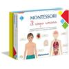 CLEMENTONI Montessori il corpo umano - gioco educativo
