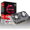 AFOX Scheda Video Amd Afox RX550 4GB DDR5 HDMI DVI DP [AFRX550-4096D5H4-V6]