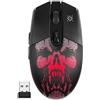 Defender Mouse da gioco Defender BETA GM-707L Wireless 1600dpi 6P Nero [UMDFDRBG0000002]