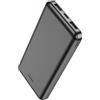 Hoco Batteria portatile Hoco J100 Powerbank 10000mAh 2x Usb-a Nero [J100 BLACK]