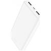Hoco Batteria portatile Hoco J100 Powerbank 10000mAh 2x Usb-a Bianco [J100 WHITE]