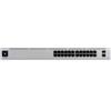 Ubiquiti Switch di rete Ubiquiti UniFi Pro 24-Port PoE Gestito L2/L3 Gigabit Ethernet (10/100/1000) Supporto Power over (PoE) 1U Argento [USW-Pro-24-POE]