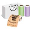 ORGSTA Etichette Adesive autoadesive piccole per S002, Q2,T001