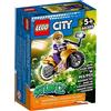 LEGO City Stuntz Stunt Bike dei Selfie, Moto Giocattolo con Funzione "Carica e Vai", Idea Regalo per Bambini dai 5 Anni, 60309