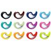 Stoppy, Stoppi, Fermafinestre, Fermafinestra, Fermaporte, Fermaporta, set di 12 disponibile in 4 varianti di colore (Assortiti)