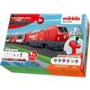 Märklin My World 29348 - Kit iniziale Glacier Express, alimentato a batteria, con cavo di ricarica USB e attacchi magnetici, H0