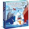 Clementoni - Battaglia Navale, Gioco da Tavolo di Strategia e Logica, per Bambini 6+ Anni e Adulti, con 2 Tabelloni, Idea Regalo Made in Italy, Lingua Italiana, 16635