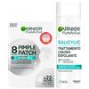 Garnier PureActive Salicylic Trattamento Liquido Esfoliante Contro Segni Acneici e Pori con Niacinamide 120ml + 22 Pimple Patch Cerotti Idrocolloidali per Brufoli - Set da 2