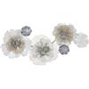 FERRETTI Pannello Decorativo A Fiori Flowery 116,5x8x58 Cm In Ferro Multicolore