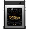 Homan 512GB CFexpress Type B Scheda di memoria R1800MB/s W1700MB/s