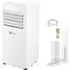 Diloc - Condizionatore senza unità esterna portatile Over Wi-fi da 9000 btu in pompa di calore in classe A