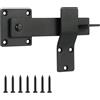 HO-SFSM Serratura Porta Chiusura Della Porta Chiavistello, Serratura Scorrevole per Porta di Fienile per porte a sbarra, porte in legno, cancelli da giardino