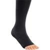 Medi Gambaletto corto Duomed Smooth a punta aperta nero CL.1