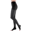 Medi Collant antitrombo corto Duomed Smooth a punta aperta nero CL.1