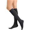 Medi Gambaletto antitrombo lungo Duomed Smooth a punta chiusa nero CL.1