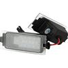 CARALL LE3407 Kit Luci Targa Led 12V 3W Bianco Canbus Compatibile Con Ford Edge