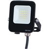 Lumix Space Faro proiettore Led 10W Nero da esterno IP65 Bianco neutro 4000K Lumix Space