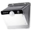 Aigostar Applique Led 20W Nero con pannello solare IP65 Bianco freddo 6500K con sensore crepuscolare e di movimento Aigostar